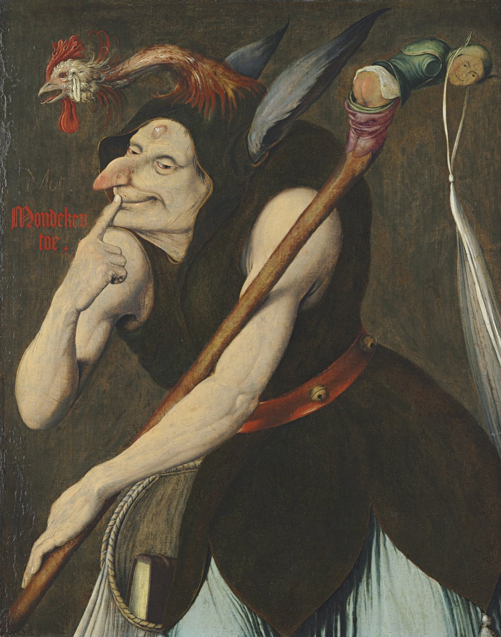 Az ostobaság allegóriája alkotó: Quentin Massys or Metsys