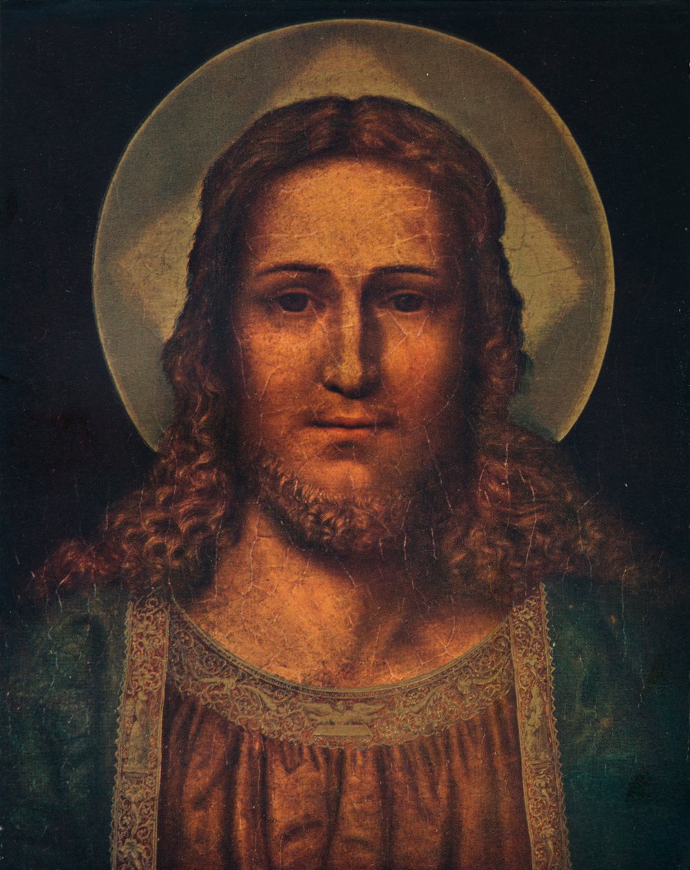Krisztus feje, XV. század, 1905 alkotó: Quentin Metsys I