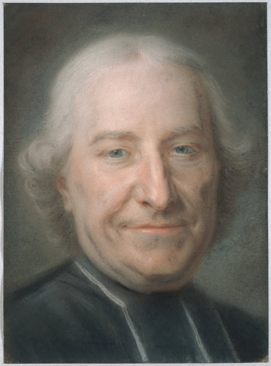 Claude Charles Deschamps portréja alkotó: Quentin de la Latour