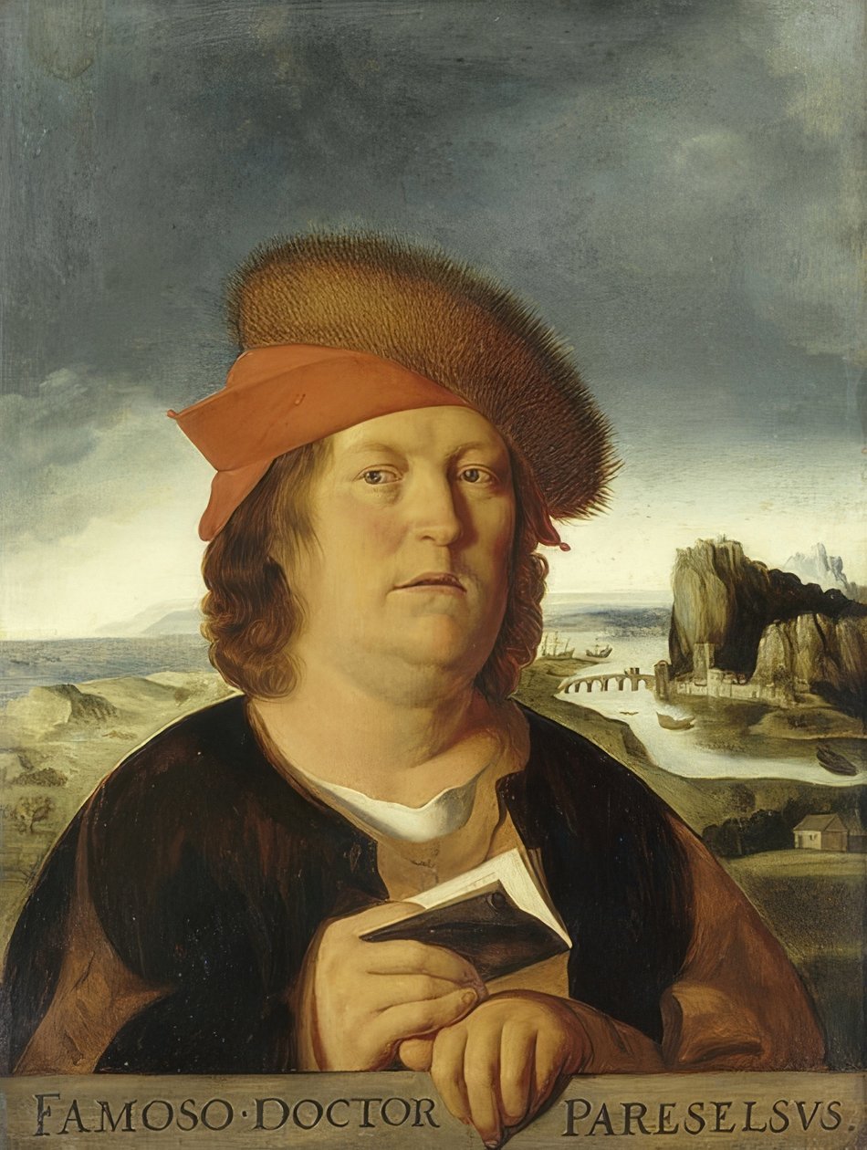 Paracelsus portréja (?) alkotó: Quinten Massys