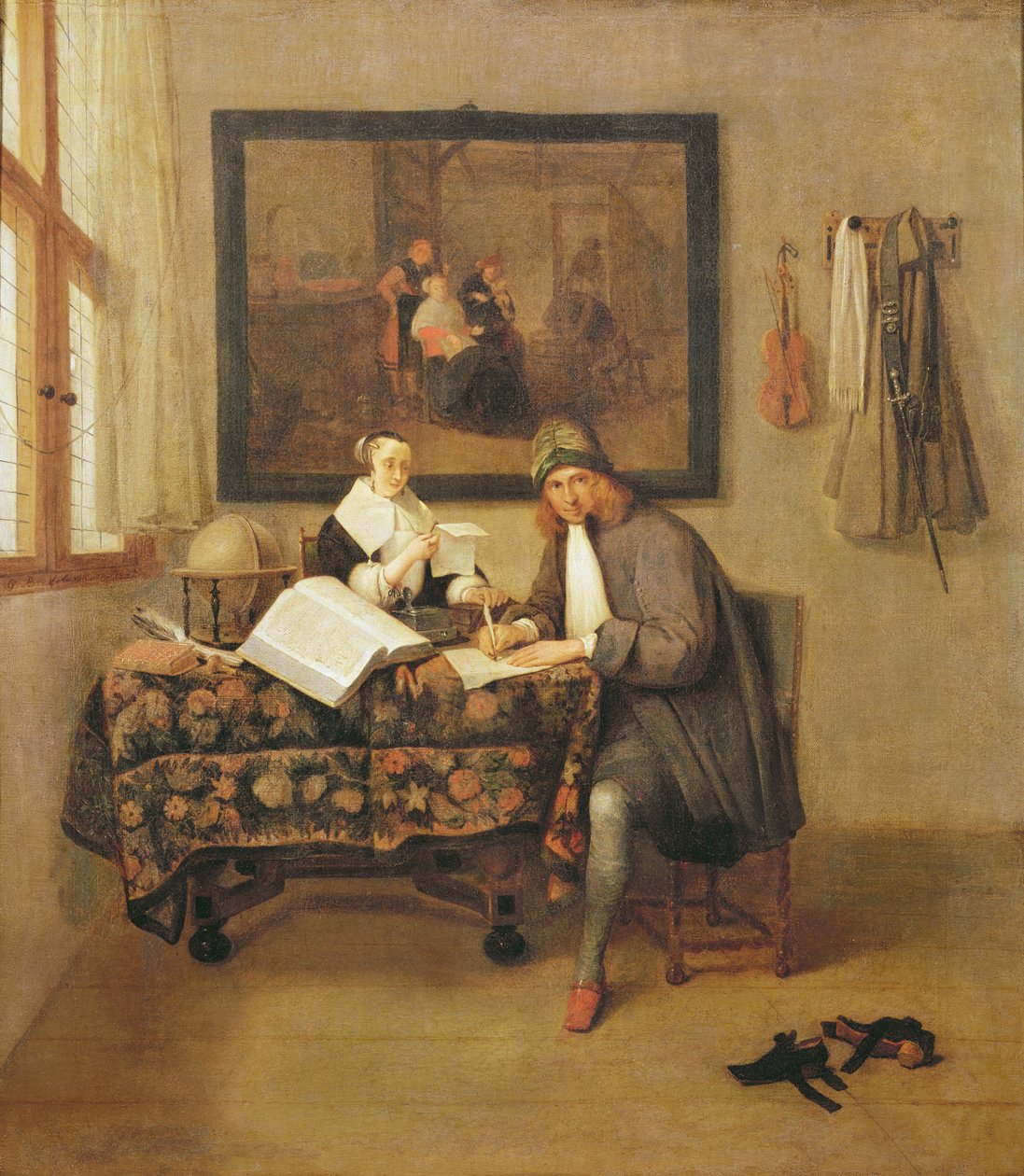 A szorgalmas élet, 1662 alkotó: Quiringh Van Brekelenkam