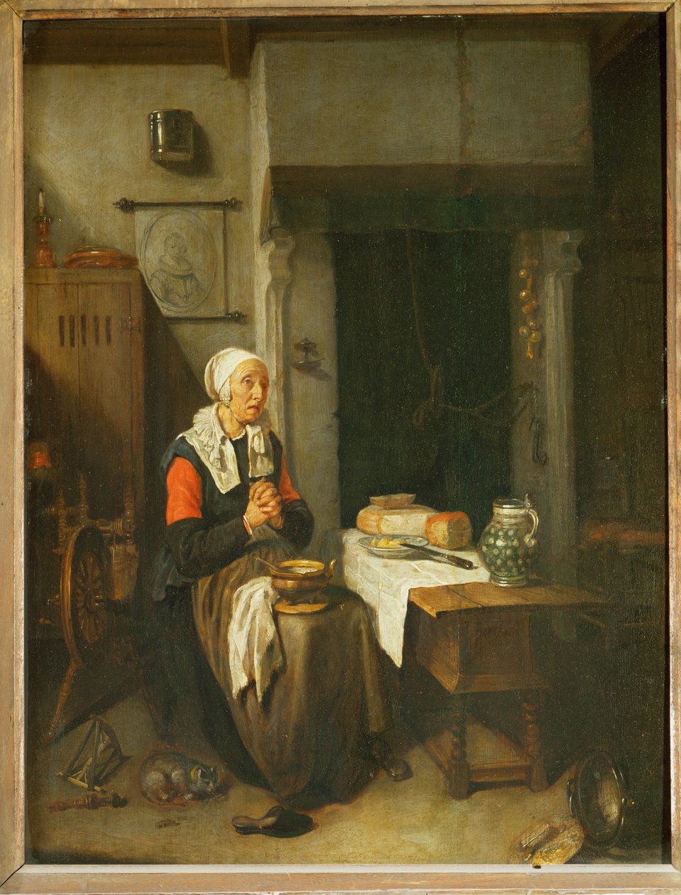 Kegyelemmondás ... alkotó: Quiringh Gerritsz. van Brekelenkam