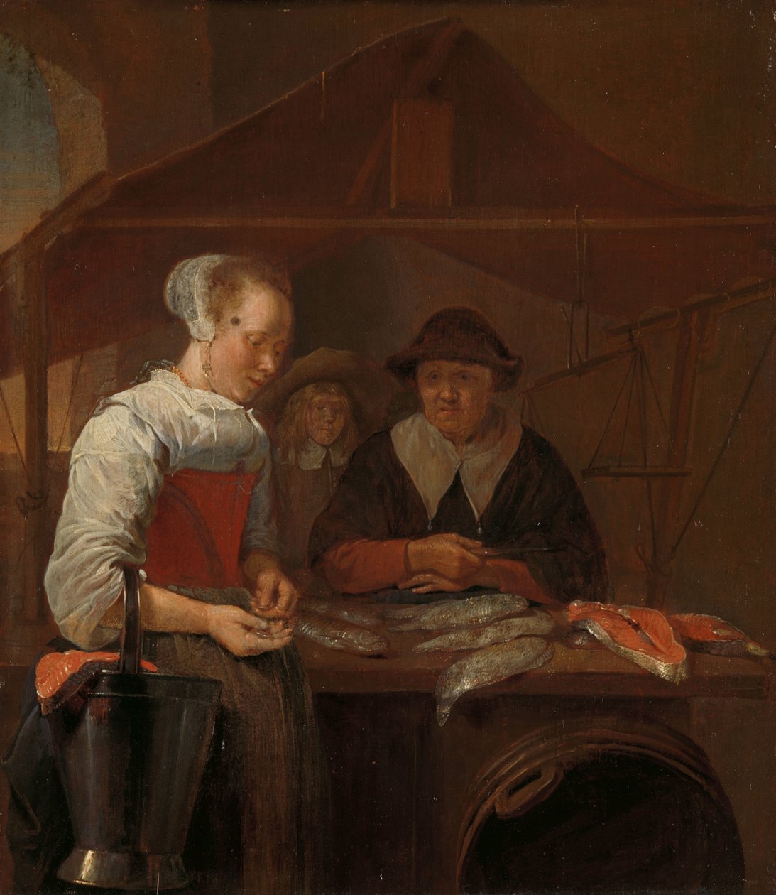A halasszony alkotó: Quiringh Gerritsz. van Brekelenkam