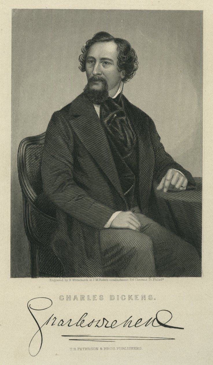 Charles Dickens alkotó: R. Whitechurch