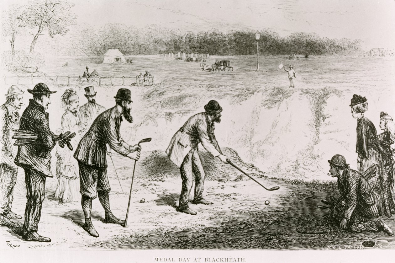 Medal Day at Blackheath, illusztráció a Daily Newsból, 1874 alkotó: R. and E. Taylor