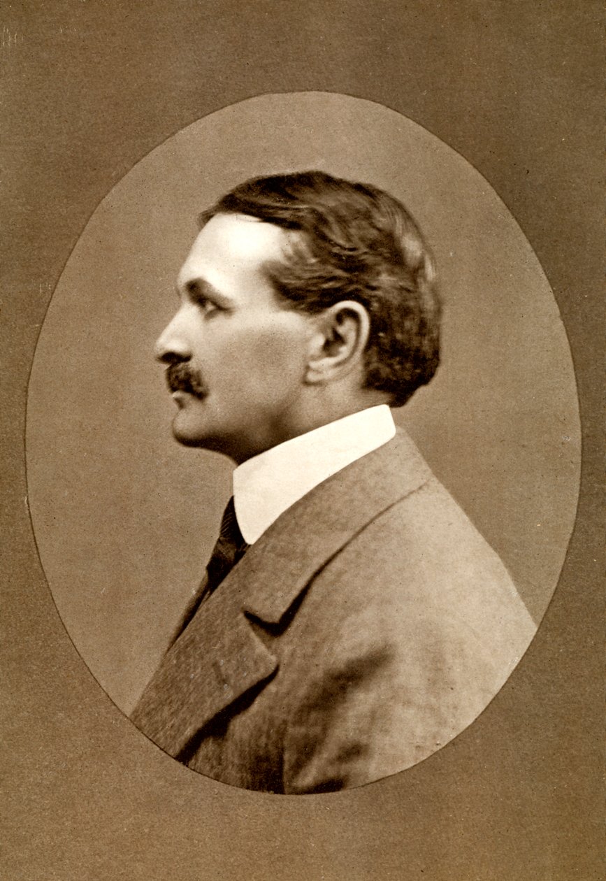 Robert Smythe Hichens angol újságíró és regényíró, 1908. alkotó: RA Reaks