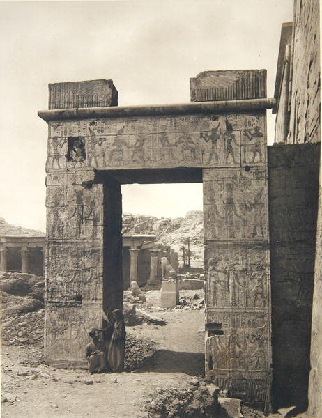 Ízisz temploma Philae-ban alkotó: R.M. Junghaendel