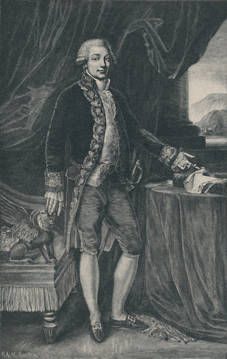 Carlo Buonaparte – Bonaparte Napóleon apja, 1804, 1896 alkotó: R. A. Muller