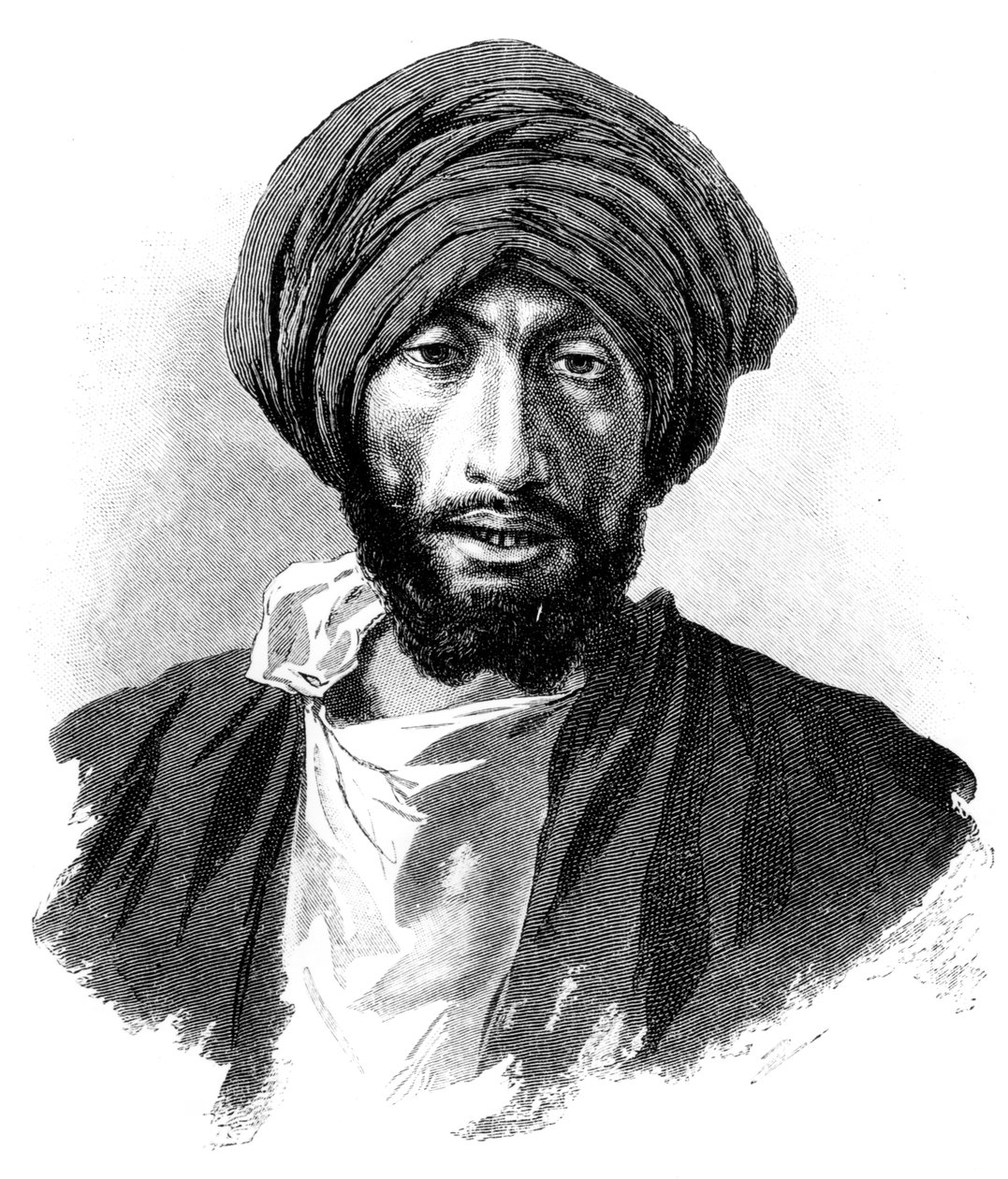 Copte, egyiptomi, 1880 alkotó: R. Brandamour