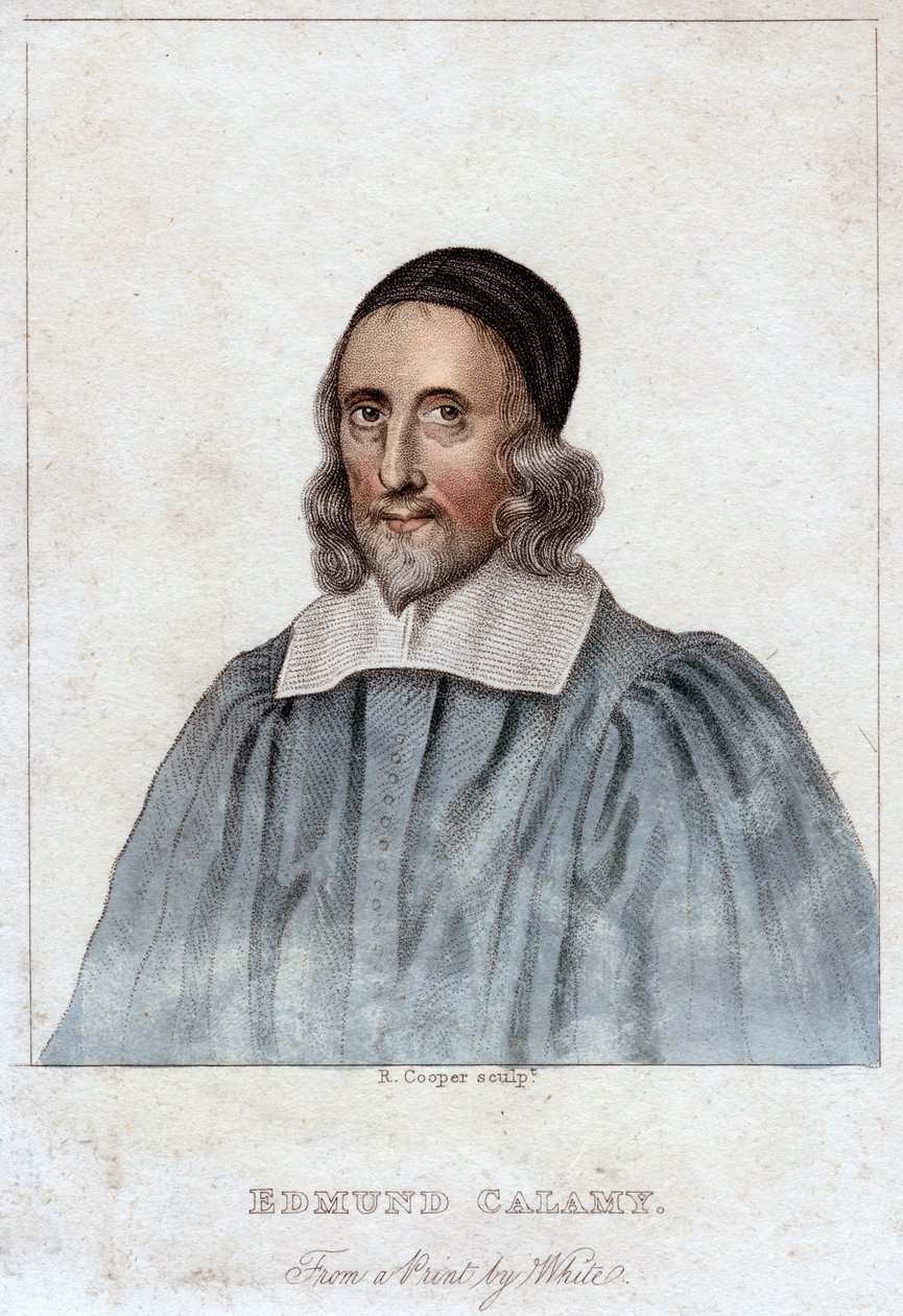Idősebb Edmund Calamy, 17. századi angol presbiteriánus egyházvezető, 19. század eleje. alkotó: R. Cooper