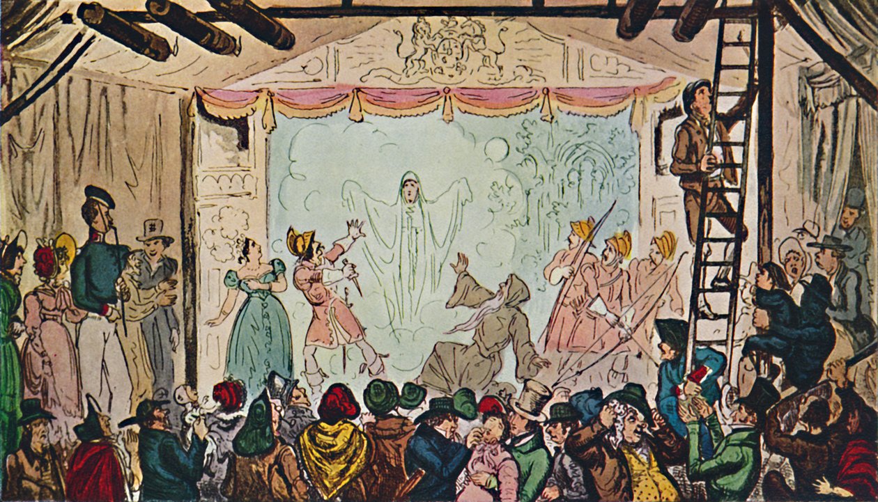„Bartholomew Fair: belülről”, 1942 alkotó: R. Cruikshank