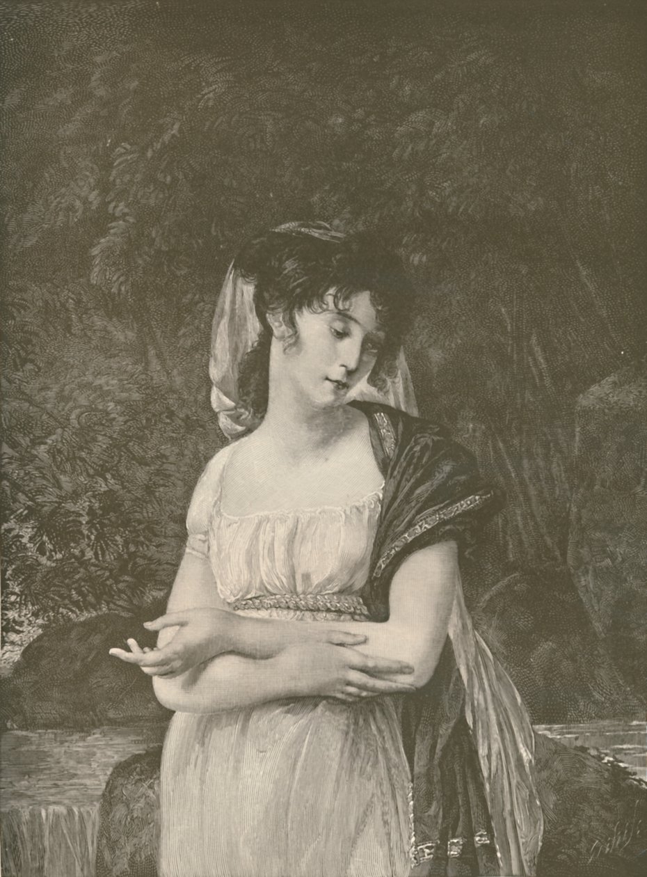 Lucien Bonaparte asszony, 1800, 1896. alkotó: R. G. Tietze