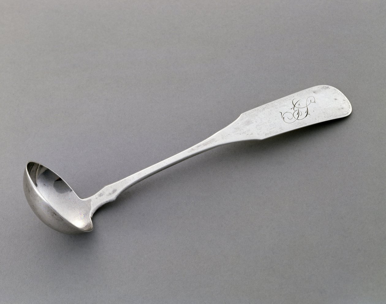 Merőkanál, c. 1849-1867 (ezüst) alkotó: R. Lyman