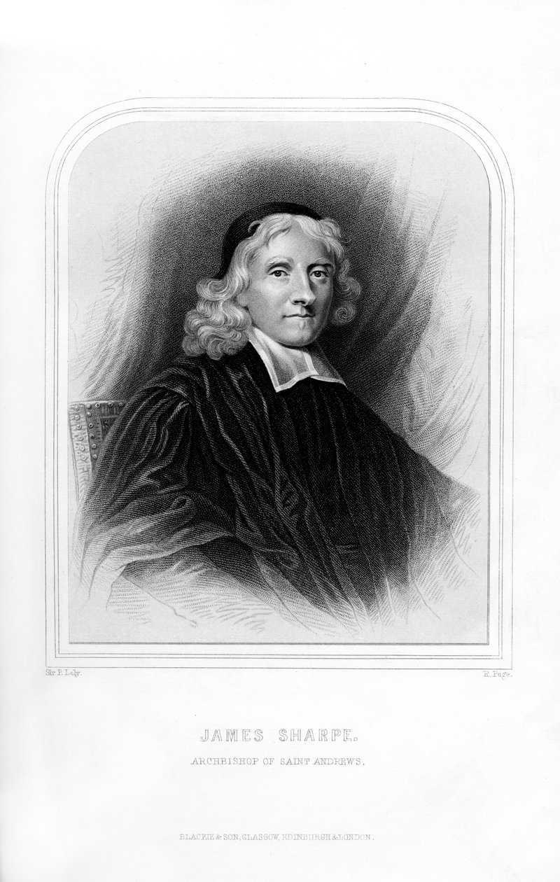 James Sharpe, skót pap, 1870 alkotó: R. Page