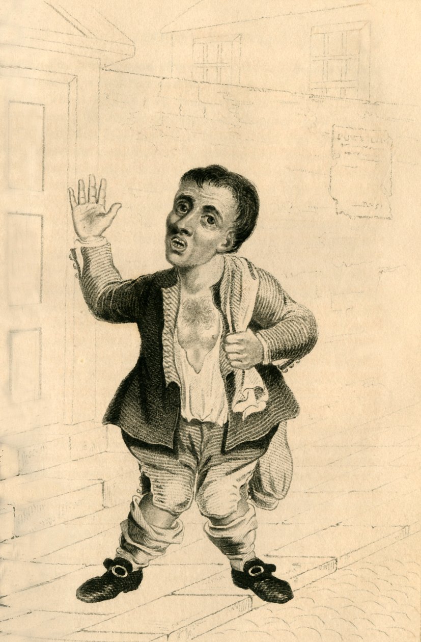 Jeffery Dunstan, Garratt polgármestere, 1821. alkotó: R. Page