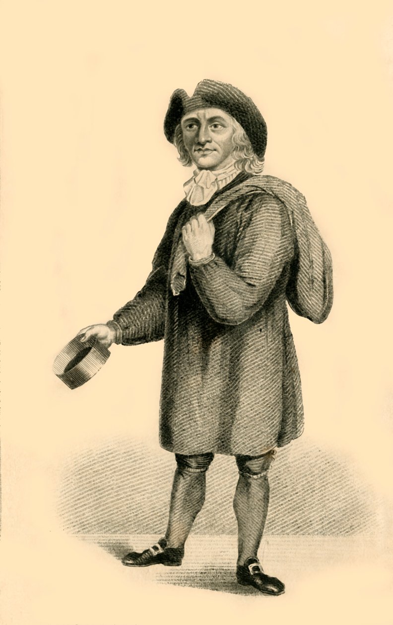 Thomas Britton, The Musical Small Coal-man, 1821. alkotó: R. Page
