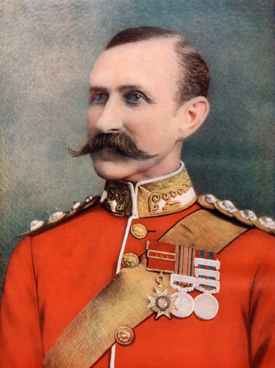 Sir William Penn Symons vezérőrnagy, brit katona, 1899 1902. alkotó: R Stanley