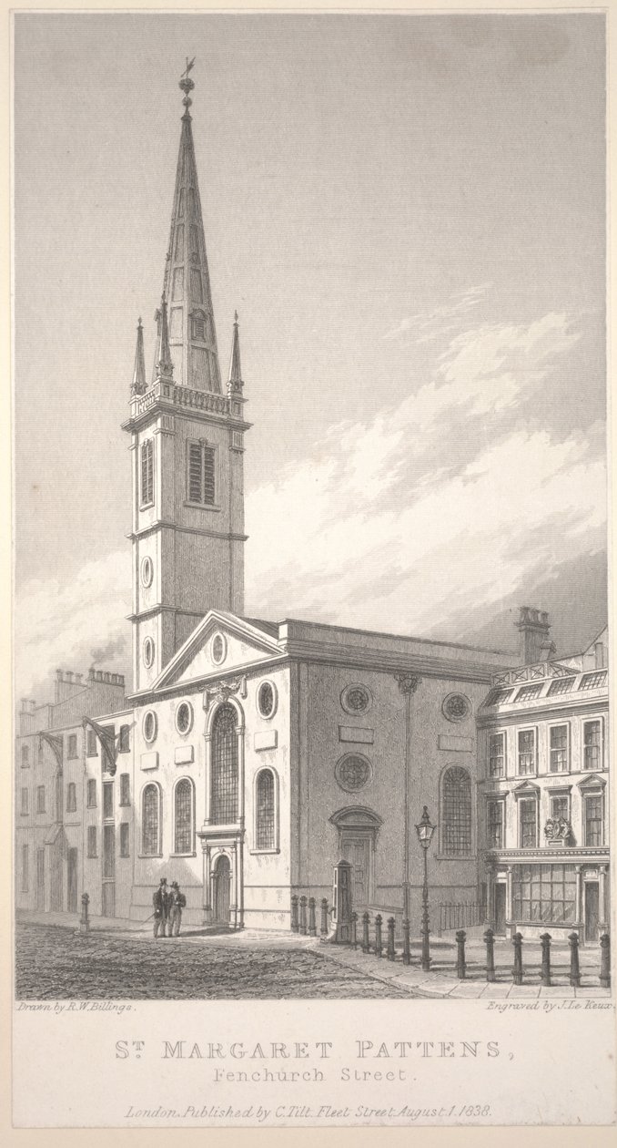 St. Margaret Pattens, Fenchurch Street alkotó: R. W. Billings