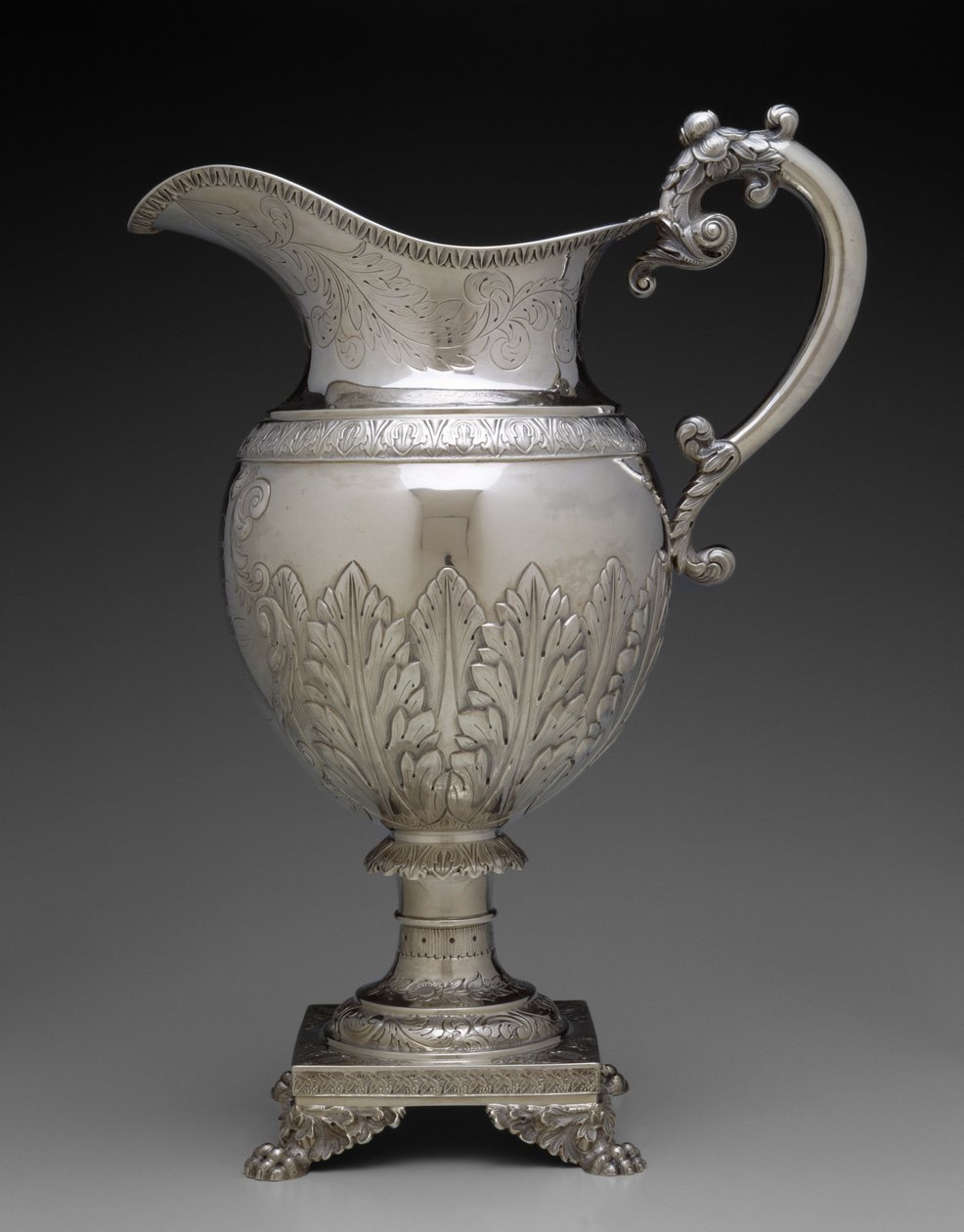 Kancsó, c. 1839 (ezüst) alkotó: R. and W. Wilson