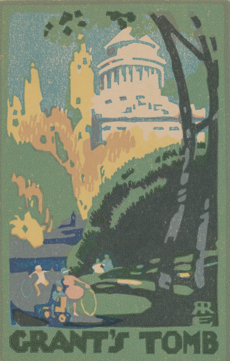 Grant sírja, 1916. alkotó: Rachael Robinson Elmer