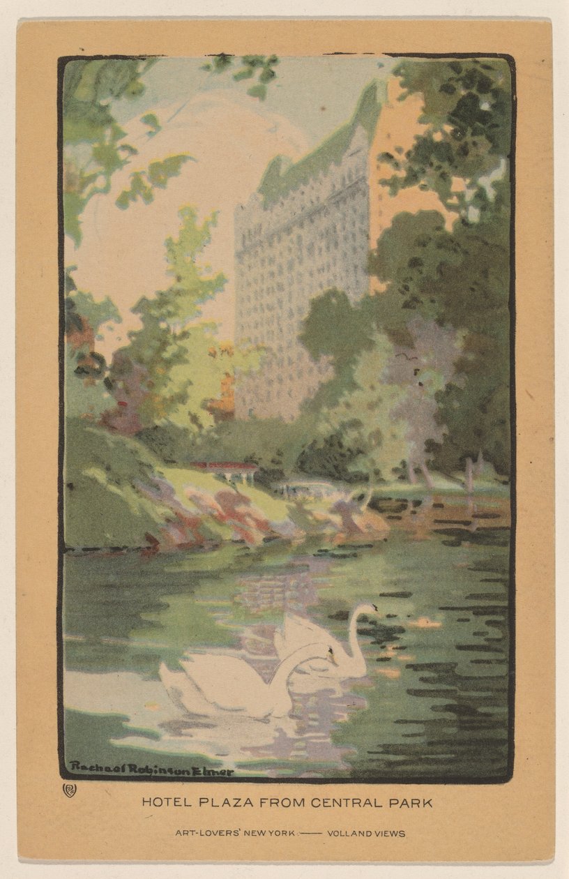 Hotel Plaza a Central Parkból alkotó: Rachael Robinson Elmer
