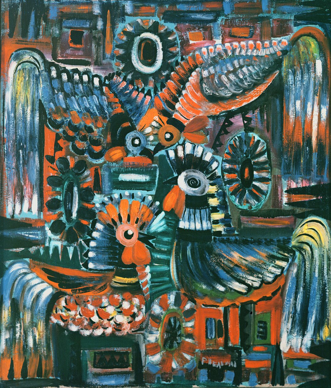 Kakasok, 1967 alkotó: Radi Nedelchev