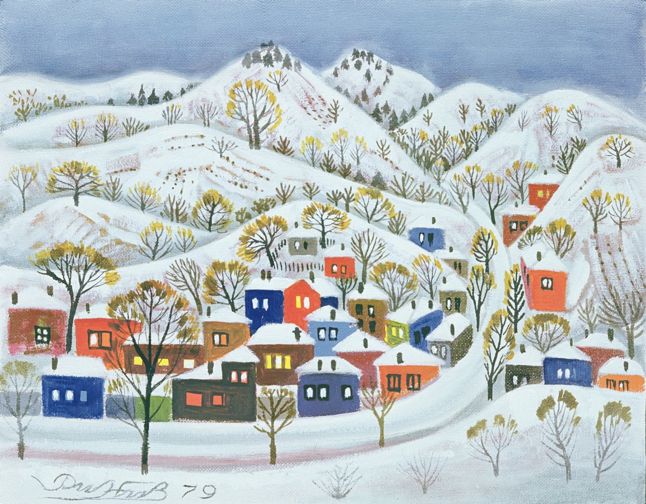 tél, 1979 alkotó: Radi Nedelchev