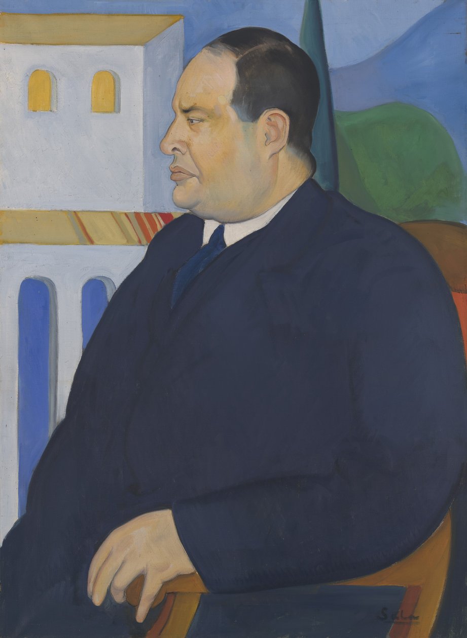 Joseph Stella portréja, 1921 alkotó: Rafael Sala