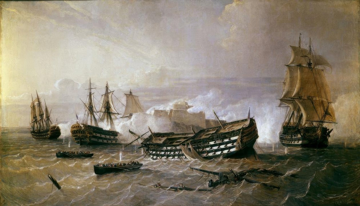 A Havanna-fok védelme 1762-ben alkotó: Rafael Monleon y Torres
