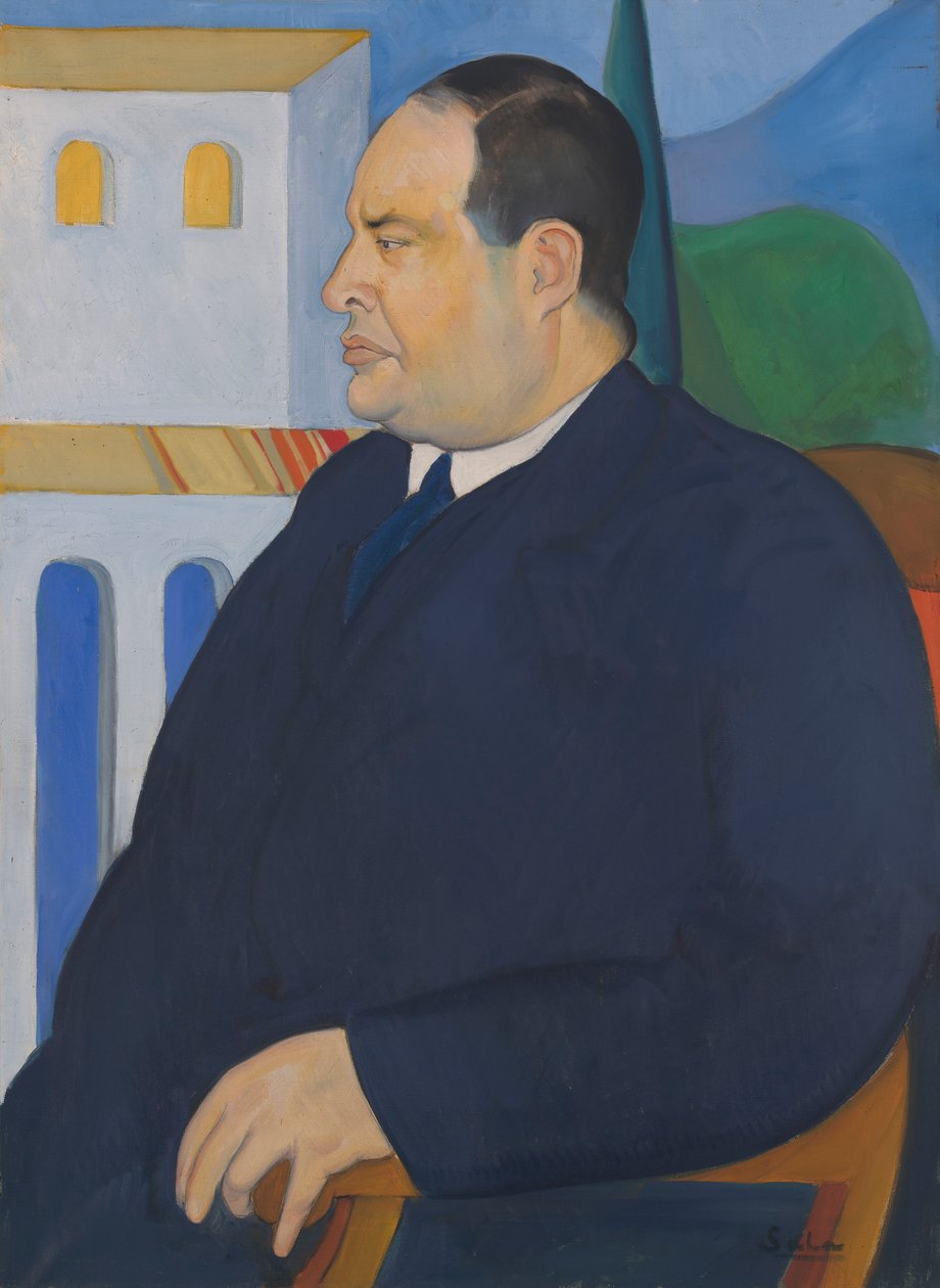 Joseph Stella portréja alkotó: Rafael Sala