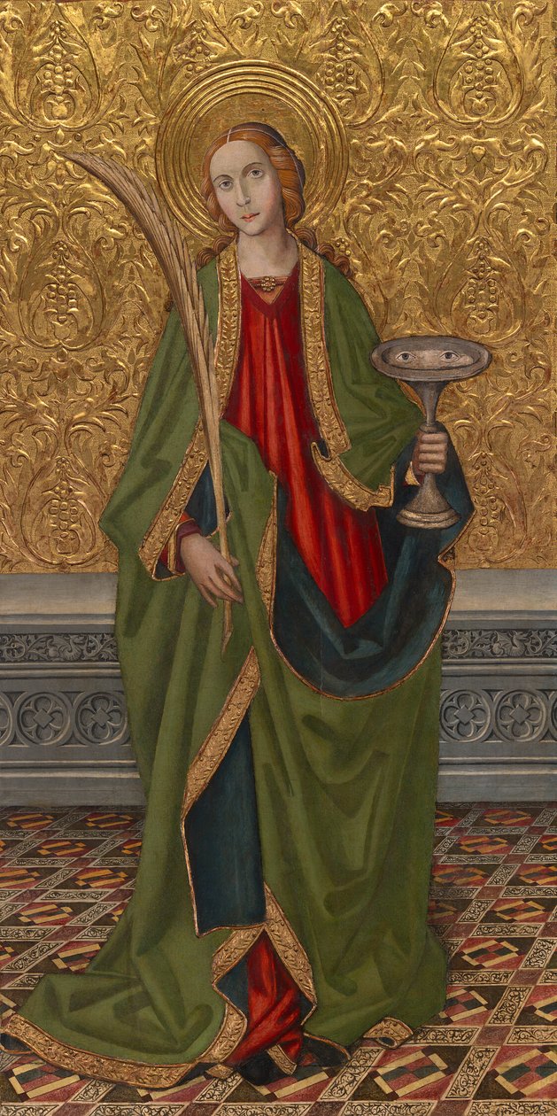Szent Lucy alkotó: Rafael Vergós