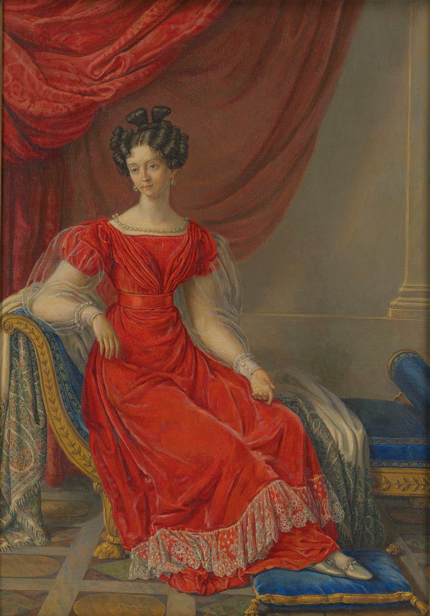 Ausztriai Mária Terézia 1801-1855, Szardínia királynője, XIX. század első fele... alkotó: Raffaelle Giovannetti