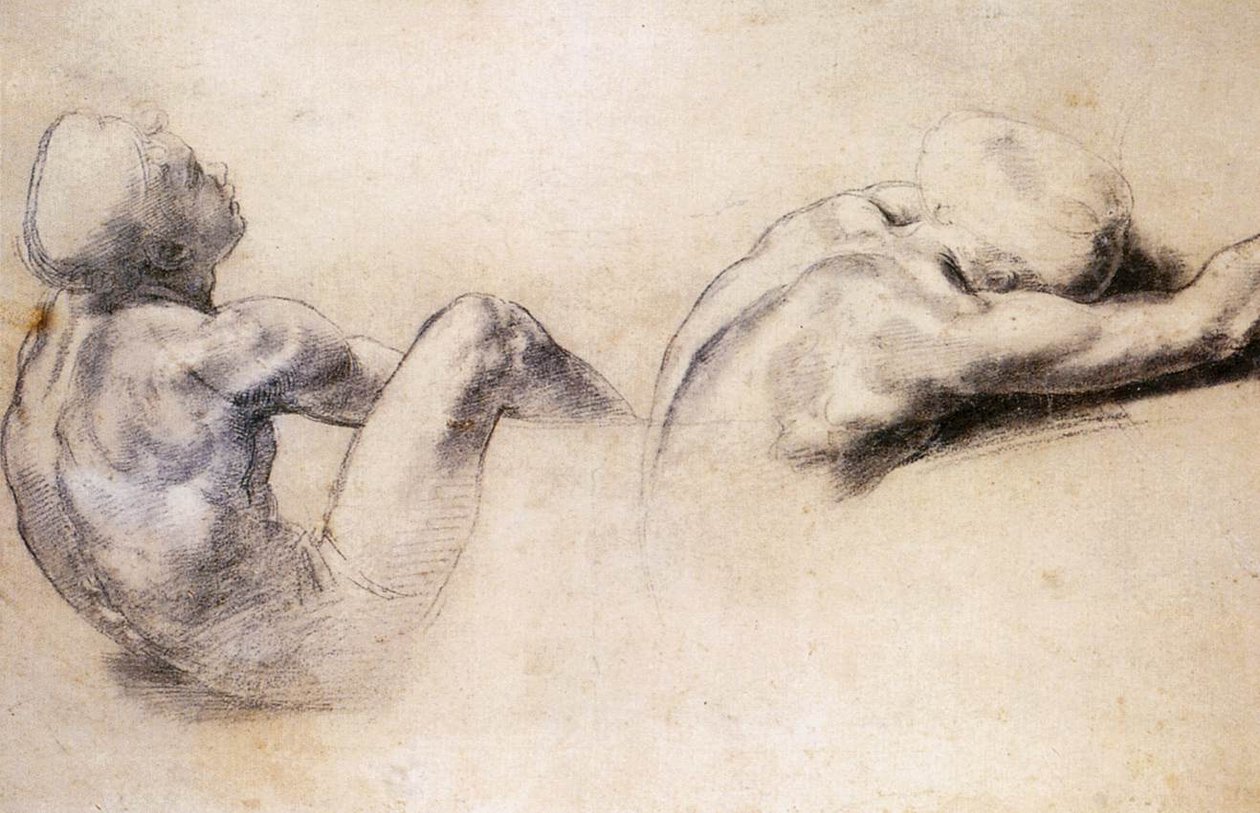 Ábra tanulmányok alkotó: Raffaello Sanzio Raphael