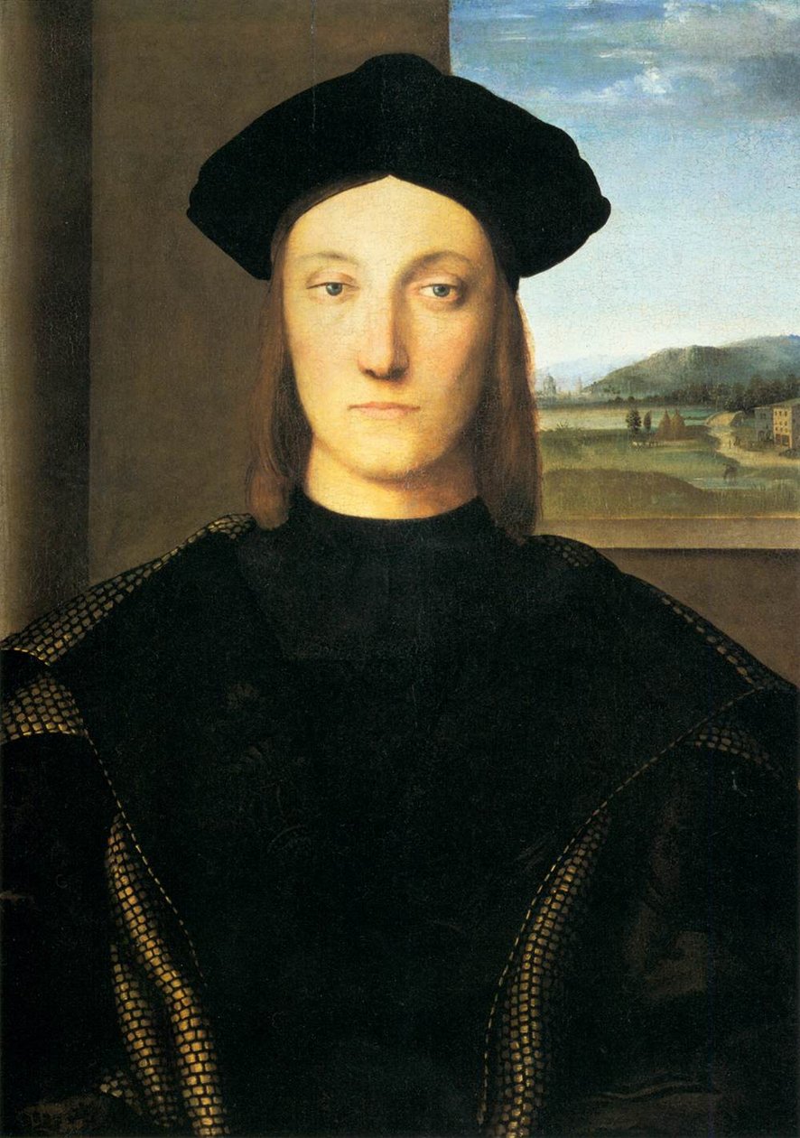 Guidobaldo da Montefeltro alkotó: Raffaello Sanzio Raphael