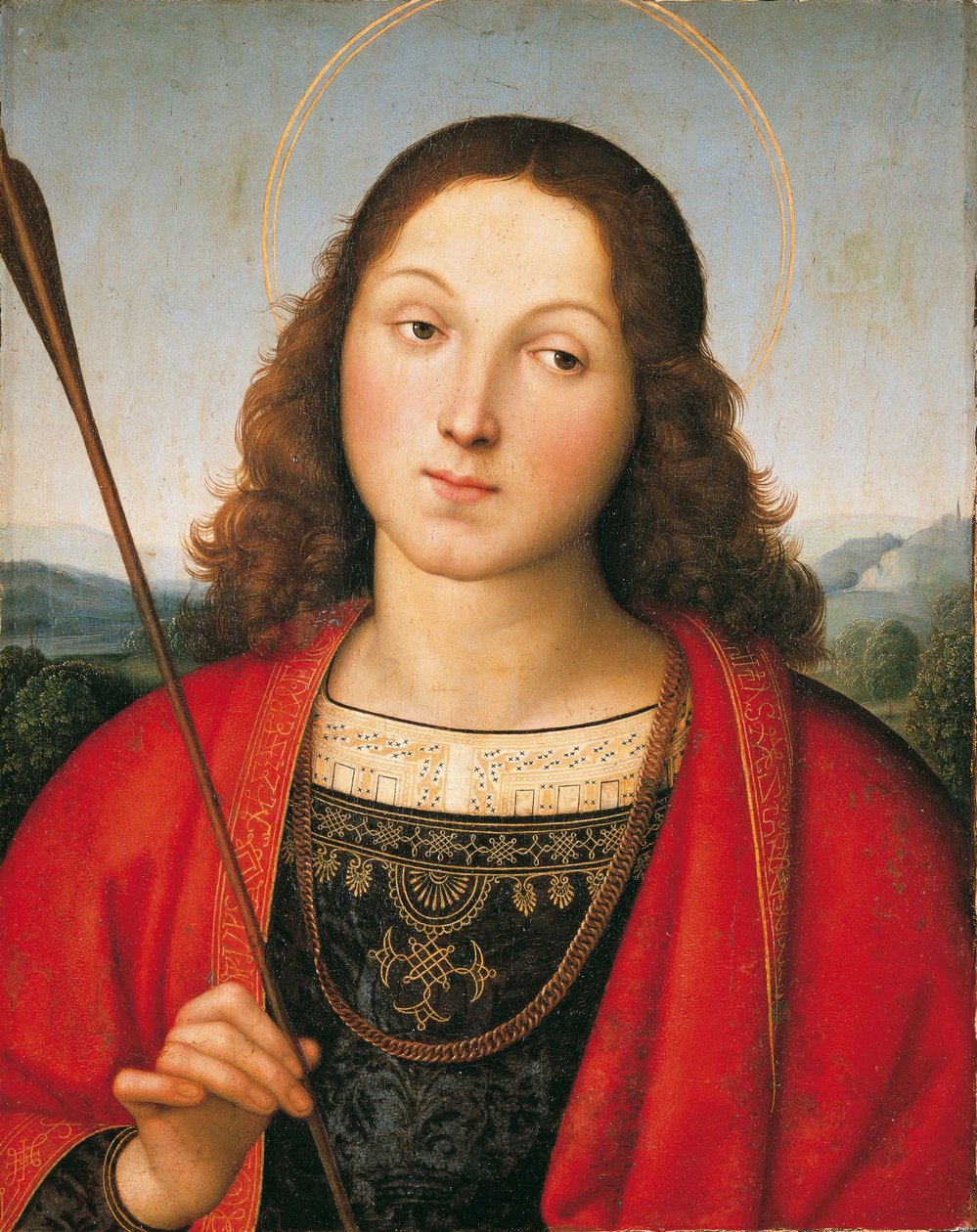 hl. Sebastian alkotó: Raffaello Sanzio Raphael
