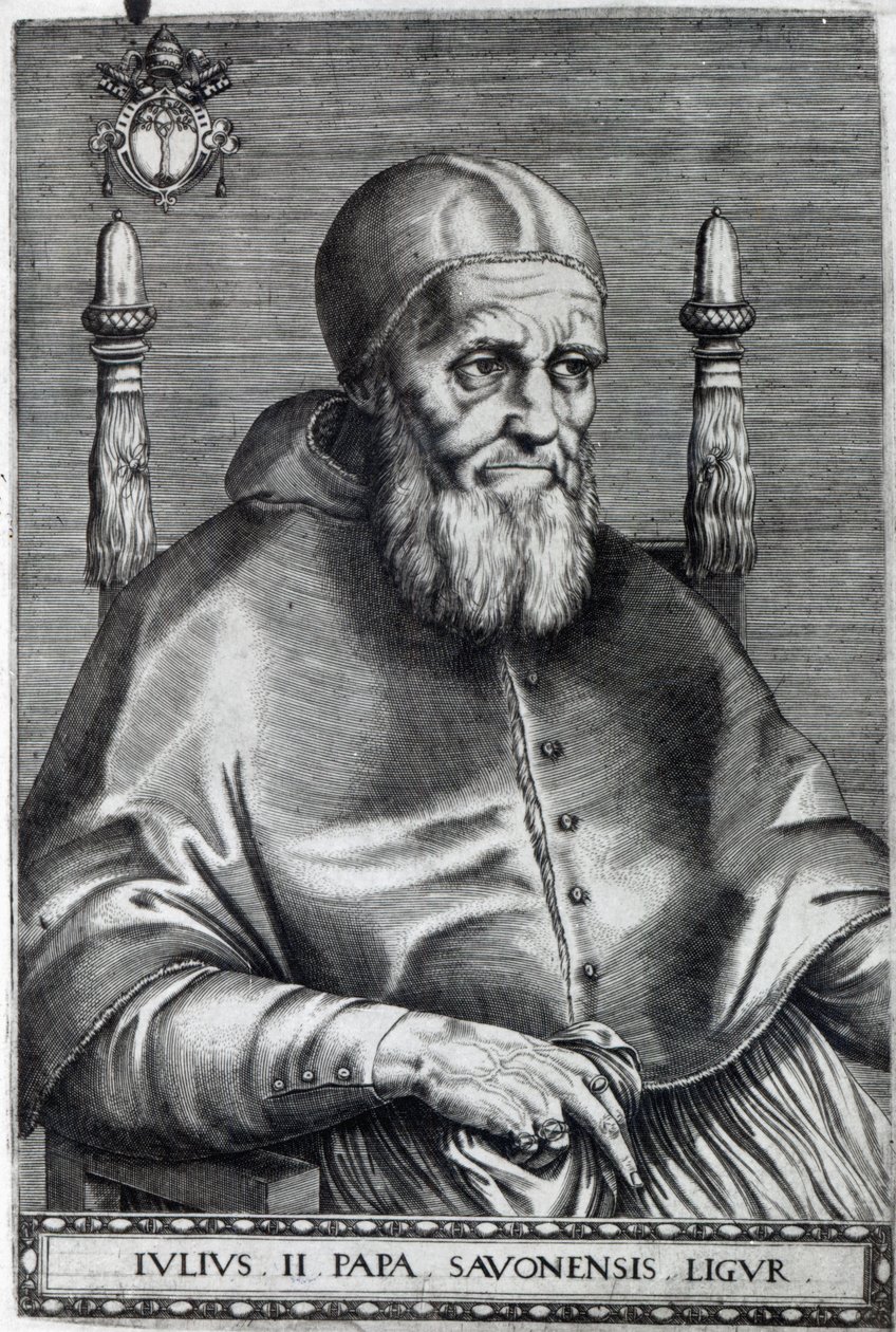 Julius pápa II alkotó: Raffaello Sanzio Raphael
