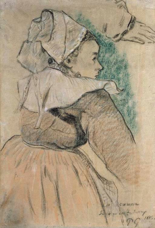 Breton profilban jobbra alkotó: Raffaello Sanzio Raphael