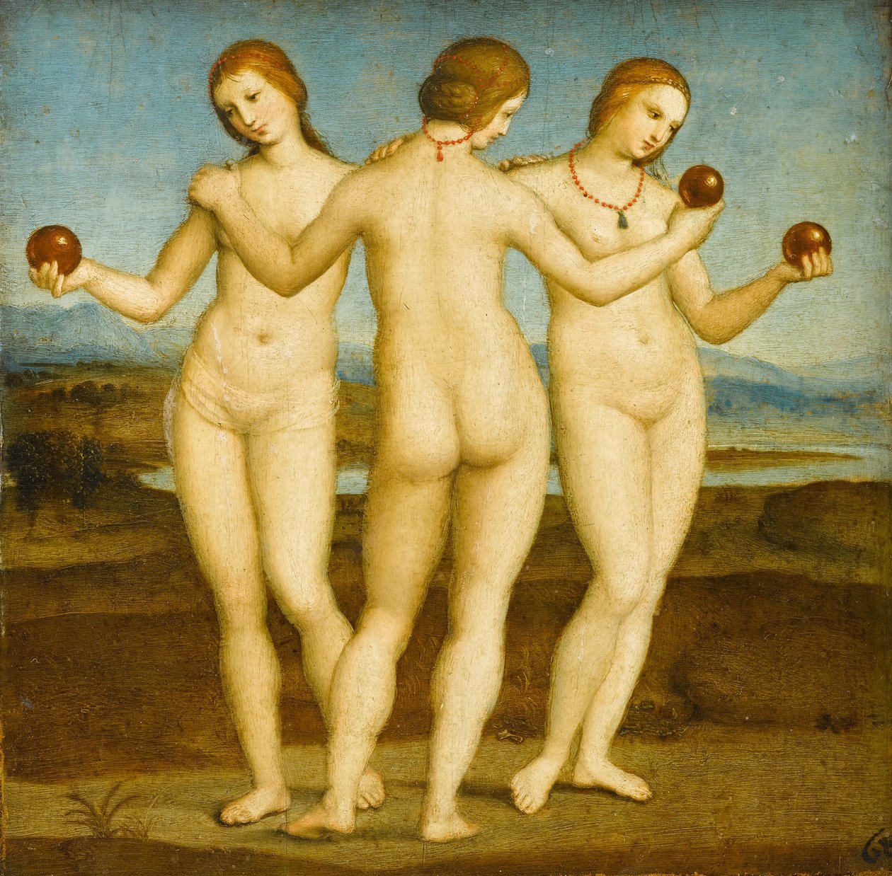 A három kegyelem alkotó: Raffaello Sanzio Raphael
