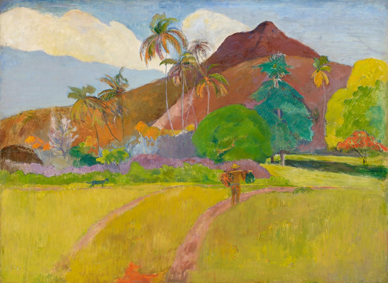Tahiti táj alkotó: Paul Gauguin