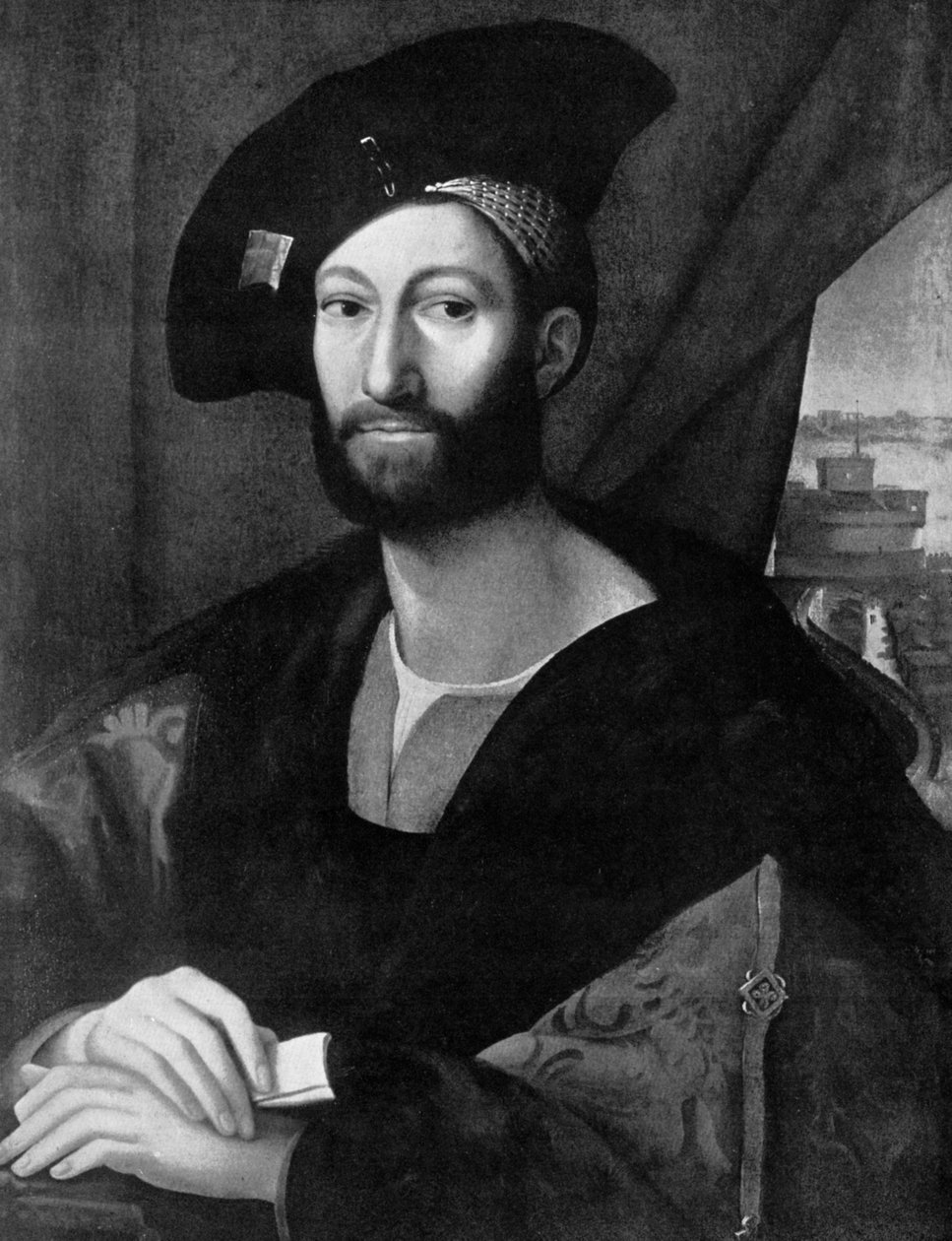 Giuliano de Medici, 16. század eleje, 1929. alkotó: Raffaello Sanzio Raphael