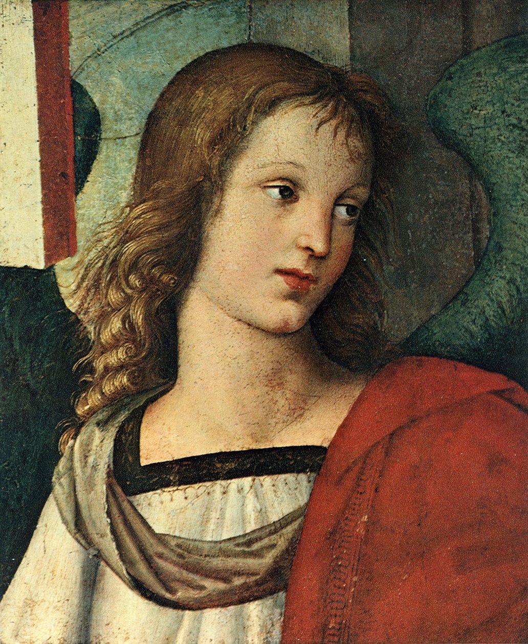 Angyal feje, c. 1500 alkotó: Raffaello Sanzio Raphael