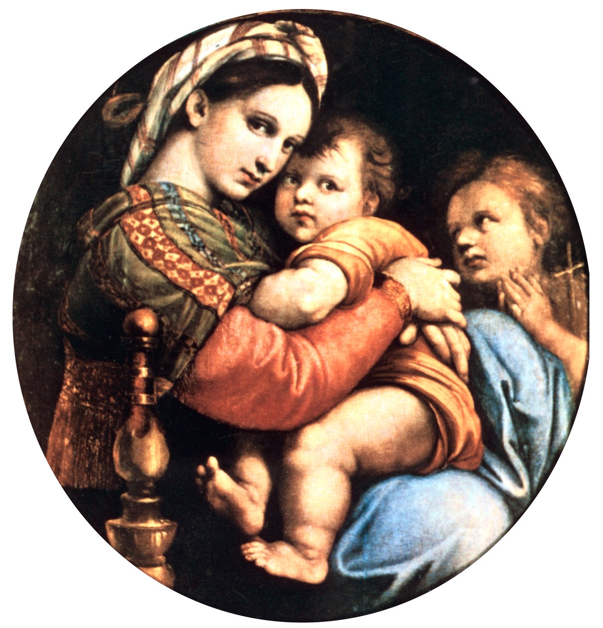 Szék Madonna, 1514 alkotó: Raffaello Sanzio Raphael