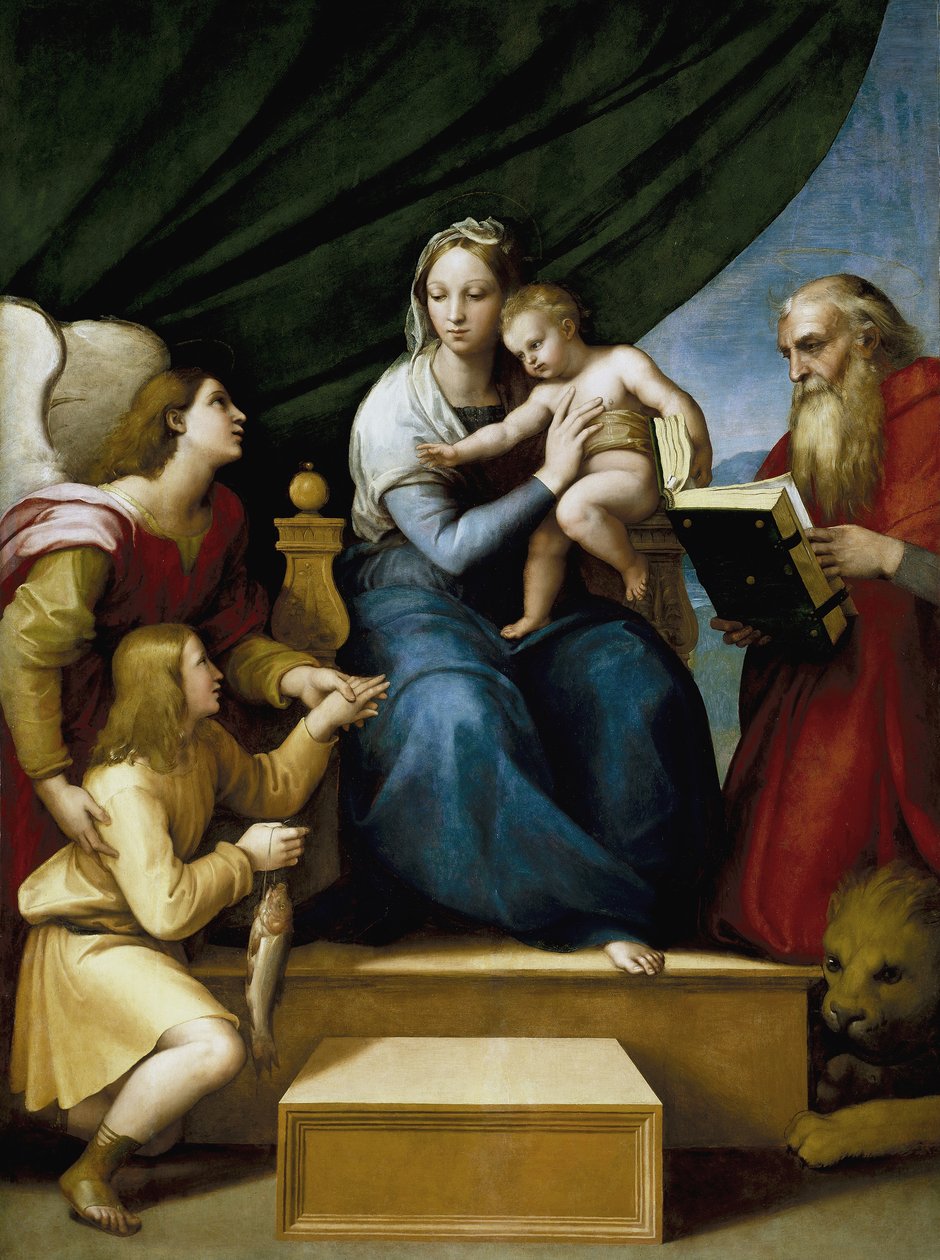 Madonna a halakkal alkotó: Raffaello Sanzio Raphael