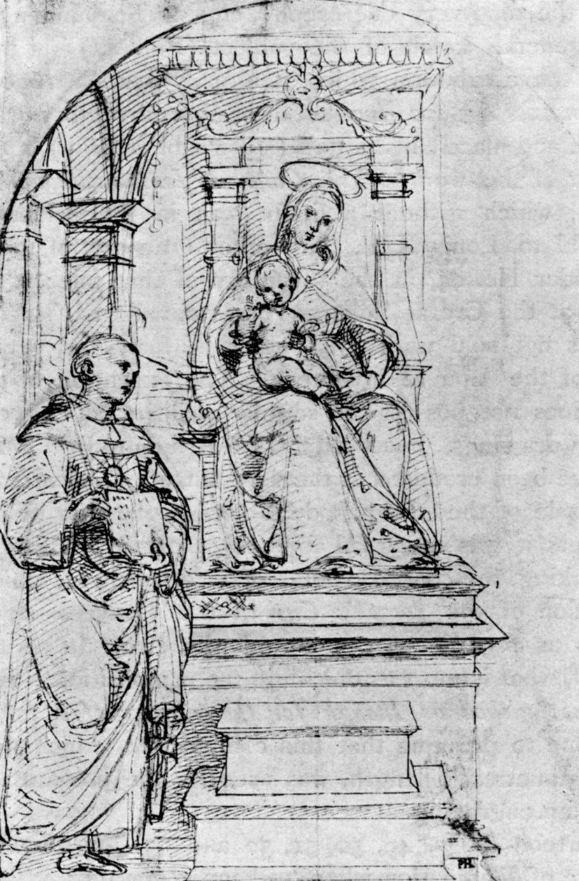 Tolentino Miklós, 1913. alkotó: Raffaello Sanzio Raphael