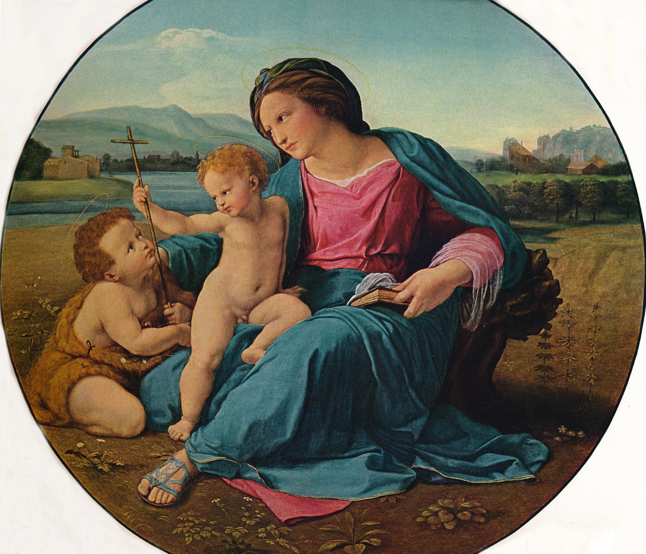 Az Alba Madonna, 1510 alkotó: Raffaello Sanzio Raphael