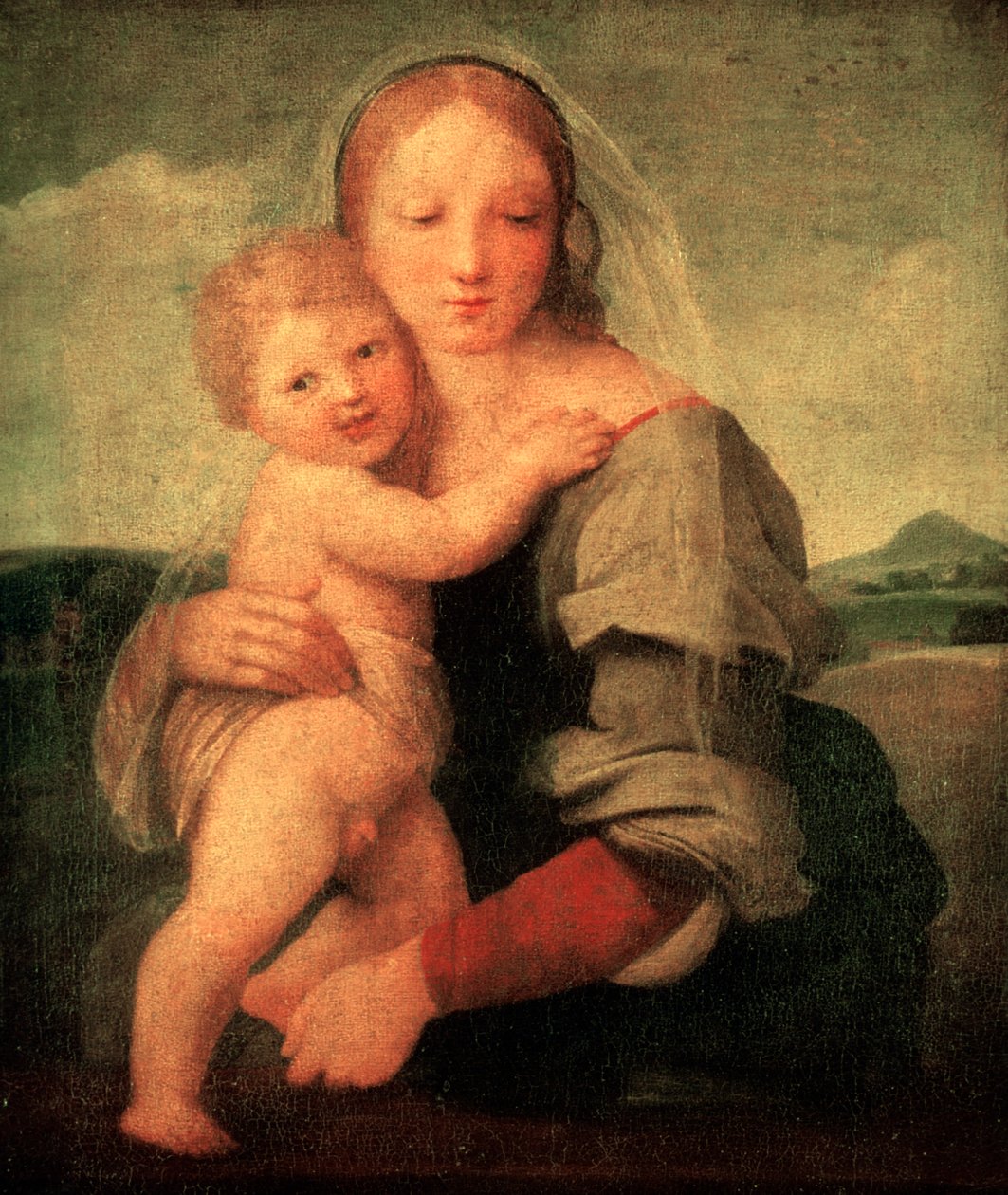 A Mackintosh Madonna, 1510-1512 alkotó: Raffaello Sanzio Raphael