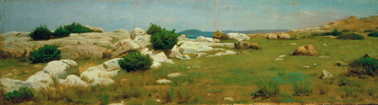 Castiglioncello (olaj, vászon) alkotó: Raffaello Sernesi