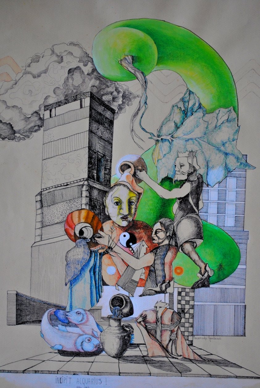 incipit acquarius alkotó: Raimondo Gambino