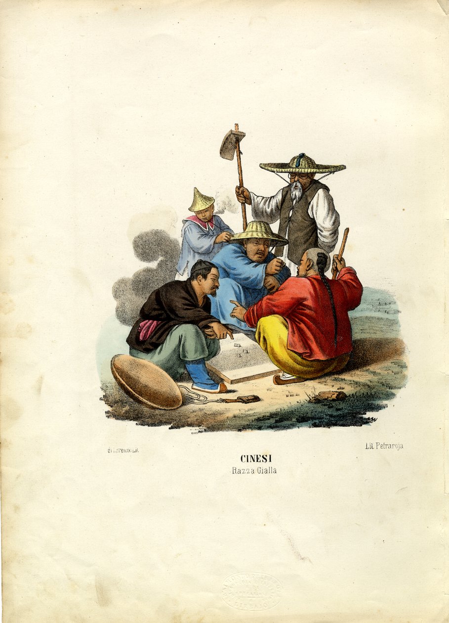 Kínai nép, 1863-79 alkotó: Raimundo Petraroja