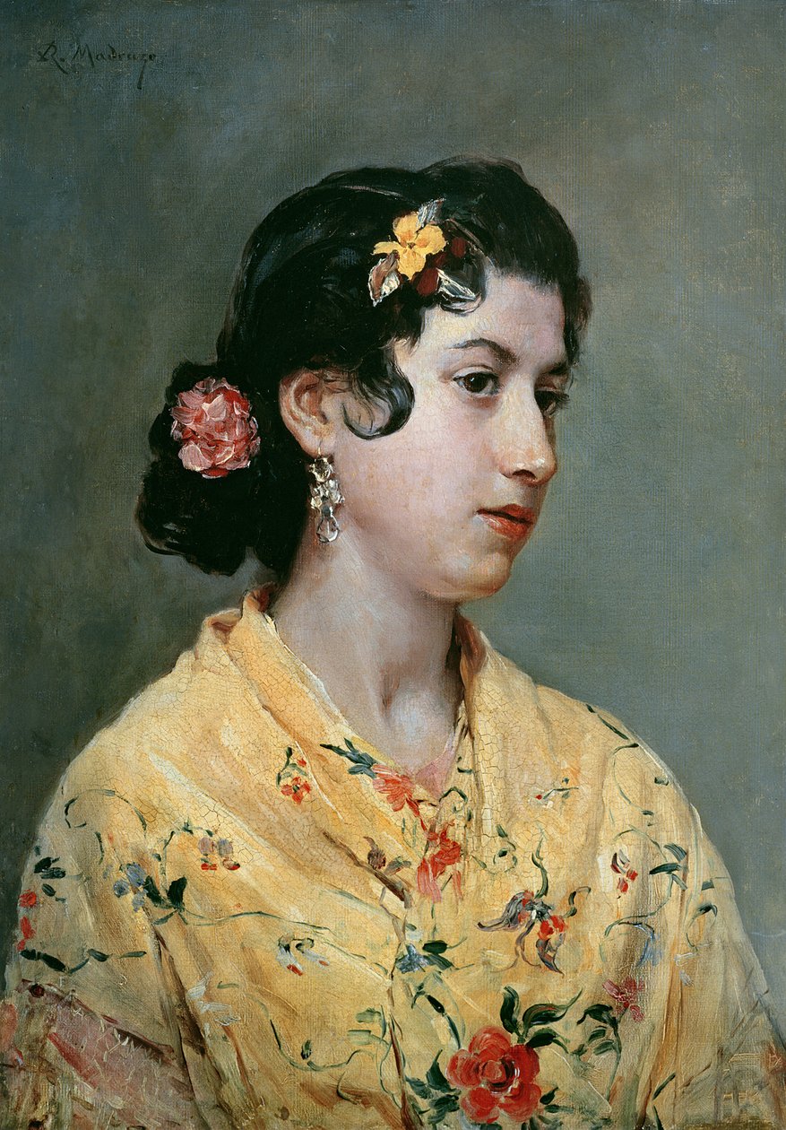 Andalúz nő, 1898 alkotó: Raimundo de Madrazo y Garreta